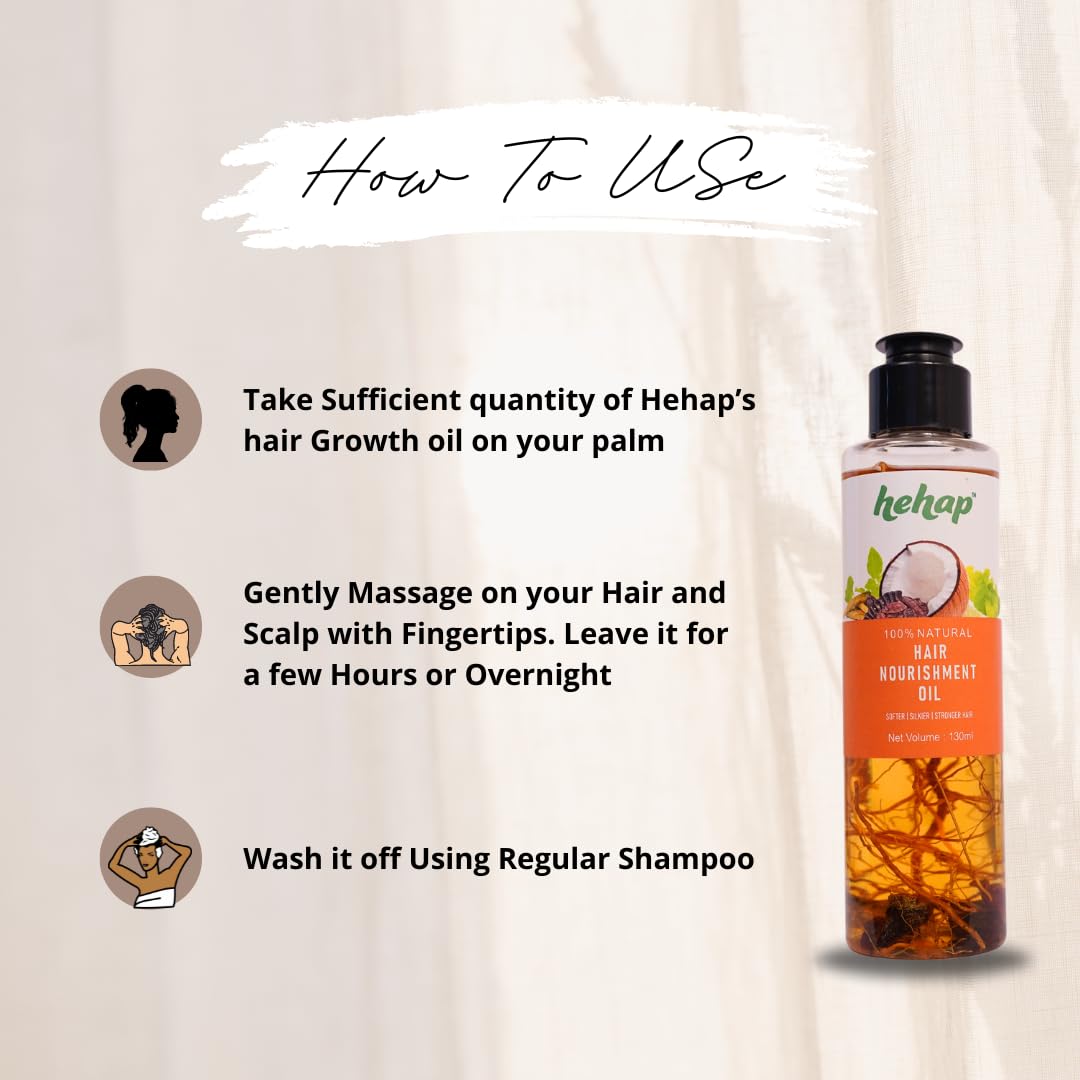 Hehap Hair Nourishment Oil 130 ml