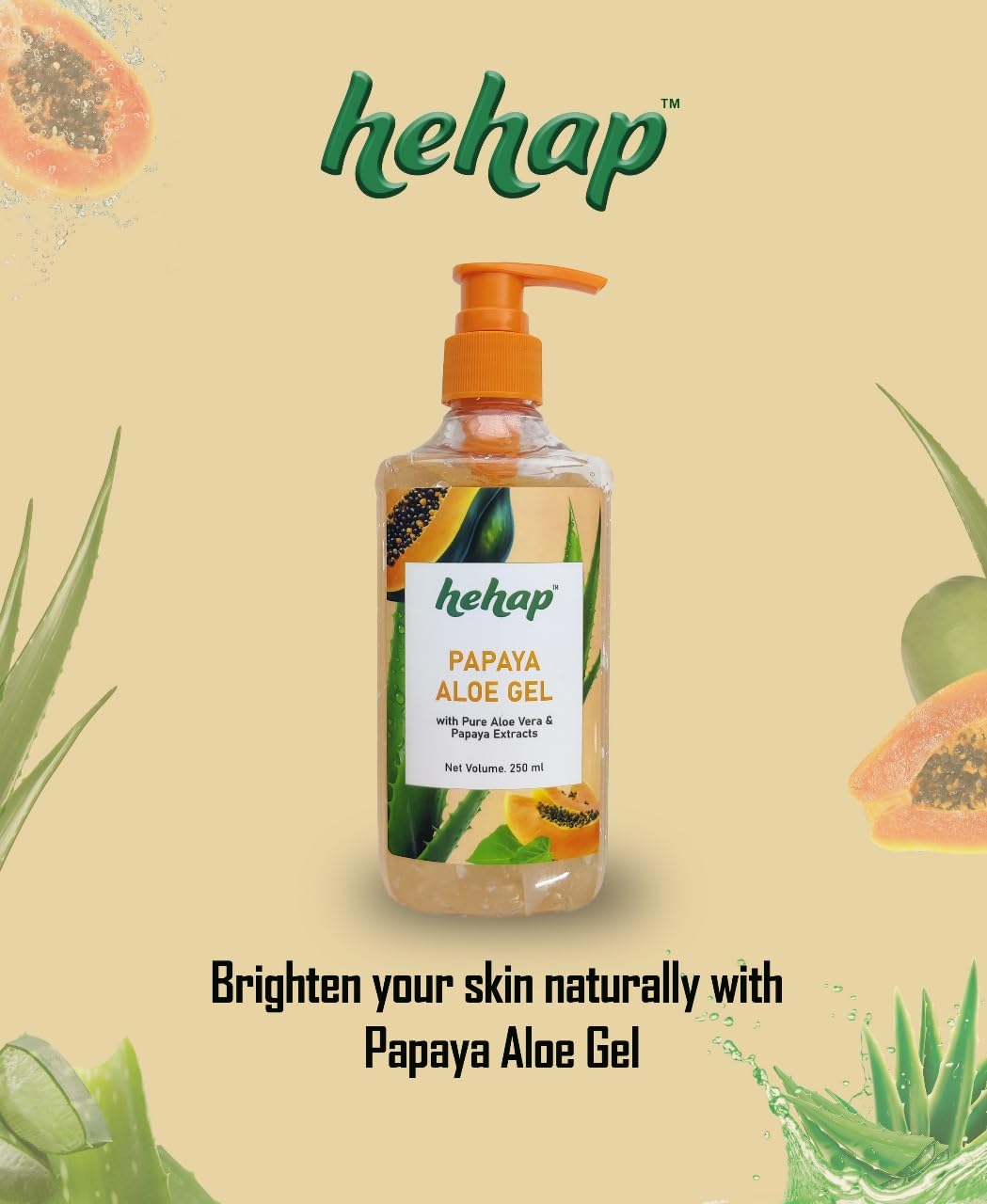 Hehap Papaya Aloe Vera Gel 250 ml